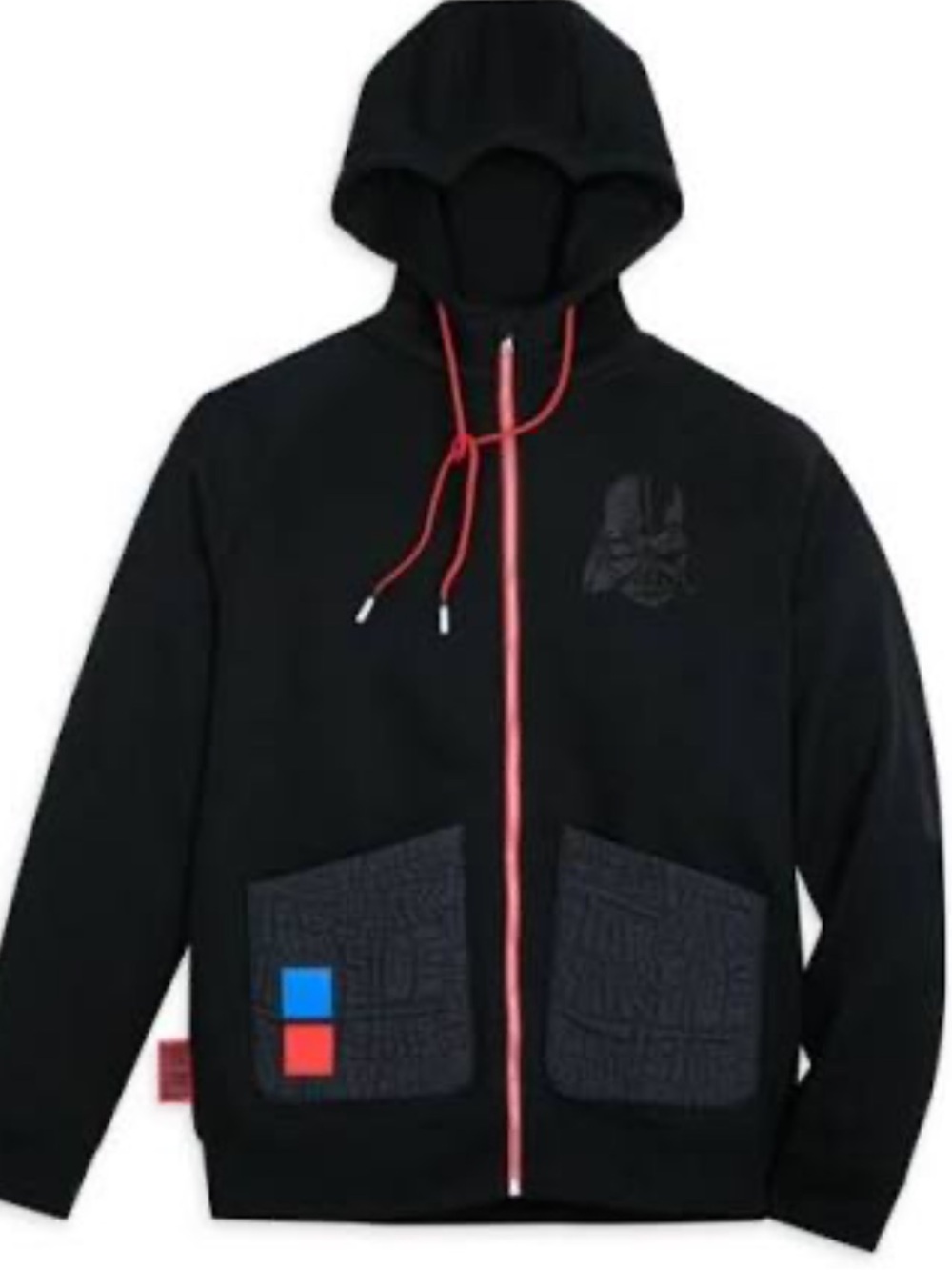 Star Wars Black Darth Vader Zip Hoodie